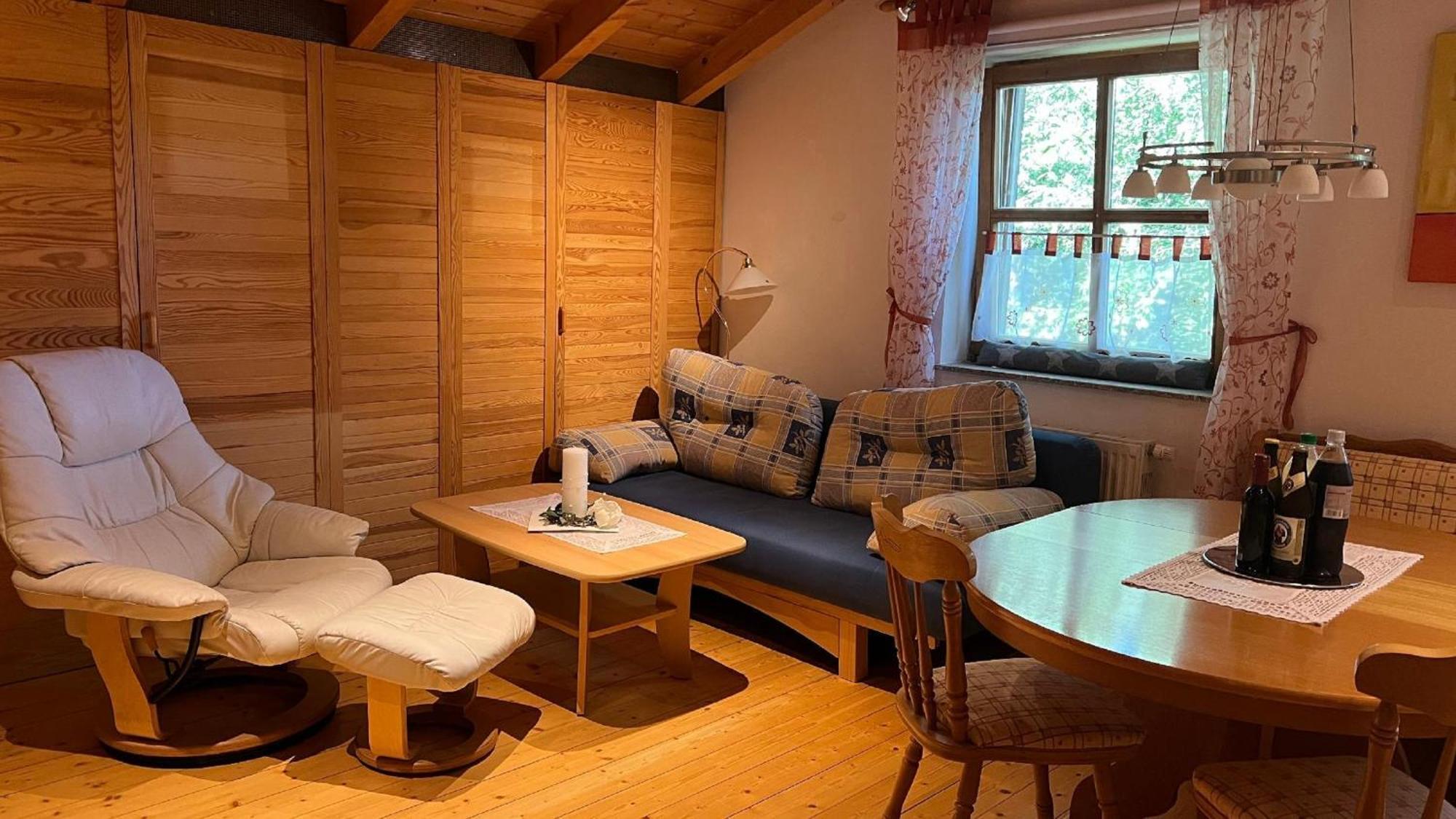 Ferienwohnung "Auszeit" Mit Garten Sankt Oswald-Riedlhuette Εξωτερικό φωτογραφία